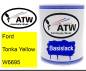 Preview: Ford, Tonka Yellow, W6695: 1L Lackdose, von ATW Autoteile West.